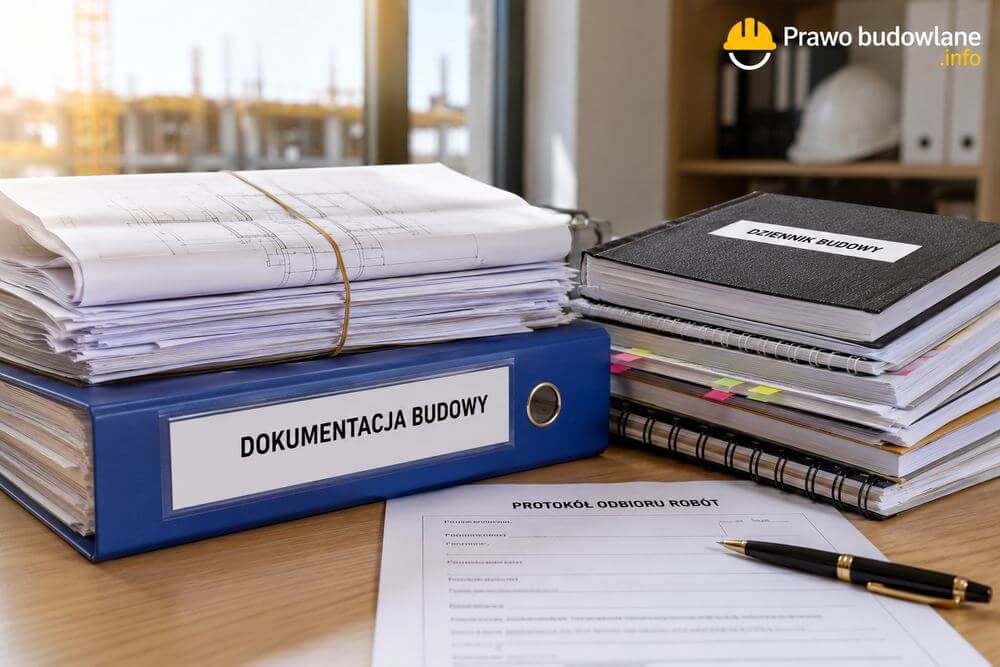Jak długo przechowywać projekt, dziennik i protokoły budowy?